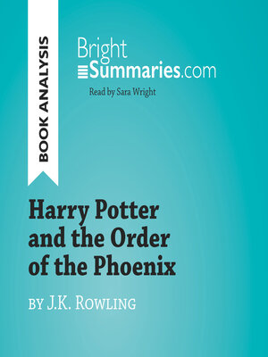cover image of Harry Potter and the Order of the Phoenix by J.K. Rowling (Book Analysis)